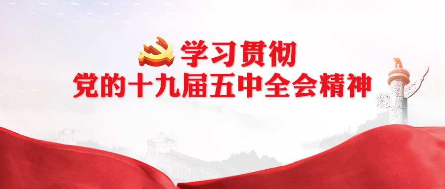 学习贯彻党的十九届五中全会精神
